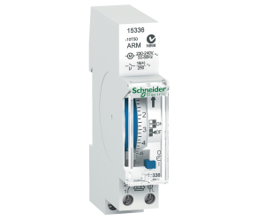 Schneider Electric Механічний перемикач часу, 24 год, 100 год памяті, ІН-Acti 9 - Фото