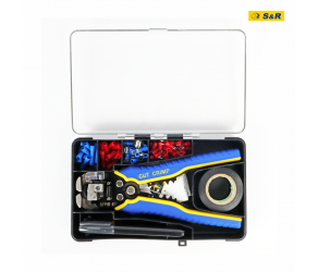 Знiмач iзоляцii 3-в-1 автоматичний, 205мм Набір з 98 предметів S&R (580000198) - Фото