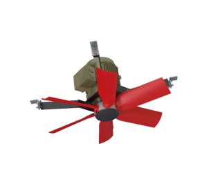 High power mine fan Multifan HP6D92M1 400/50 1850W PA N FC DE (P6D92B2M11200) - Фото