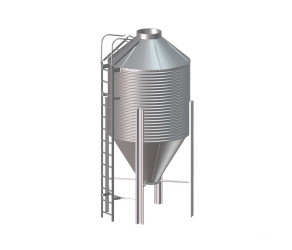Silo Pneumatic fill roof 67⁰ Taper Hopper Val-Co ( 507743) - Фото