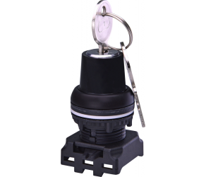 Переключатель ETI EGK2-XY90-C (2-х поз, с фикс с ключом, 0-1, 90°, черный) (004771371) - Фото