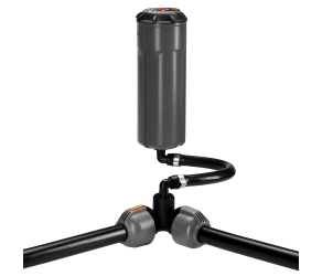 Подводка дождевателя гибкая с наружной резьбой 3/4 и 1/2, GARDENA (02739-2000000) - Фото