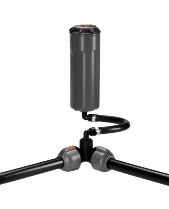 Підводка дощувача гнучка з зовнрізьбленням 3/4 та 1/2, GARDENA (02739-2000000) - Фото