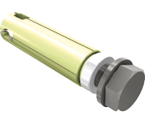 Монтажный комплект (болт, шайба, втулка) RPRVS Ridder (599017) - Фото