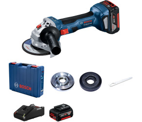 Шліфмашина кутова акумуляторна Bosch GWS 180 125мм 18В 1х40А·год 11000об·хв безщіткова 16кг 06019H9025 - Фото