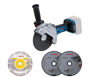 Шліфмашина кутова акумуляторна Bosch GWS 182P 125 мм 18В 2800-9000об·хв без АКБ та ЗП 1,7кг 06019H6L01 - Фото