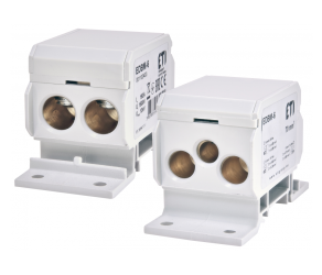 Блок розподільчий ETI EDBM-6 (192А, 1500V AC/DC, OUT: 1x4-70; 2x4-50; 1x4-25) (001102403) - Фото