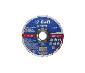Круг вiдрiзний Meister 125x16x222 мм A36S BF мет/нерж S&R (131016125) - Фото