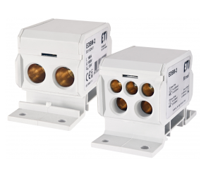 Блок розподільчий ETI EDBM-2 (160А, 1500V AC/DC, OUT: 1x4-50; 2x4-35; 3x2,5-25) (001102401) - Фото