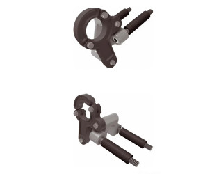 Затискач для рейкового приводу K50/60x100-B5/4 Ridder (543910) - Фото