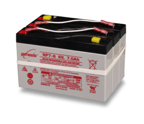 Big Dutchman Модуль батареї 18В 7А/год для MC278-8A/378-8A/378T-8A/378CT-8A 60-40-2817 - Фото