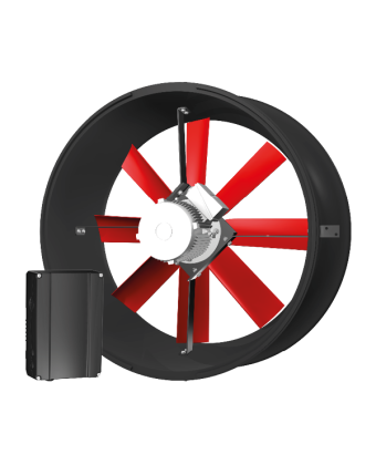 Axial fan, shaft, Multifan, 2000 W (H6D82E0M10500) - Фото