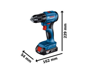 Cordless screwdriver-drill Bosch GSR 185-LI 18V 2x20A·h 50Nm 500·1900rpm 09kg 06019K3000 - Фото