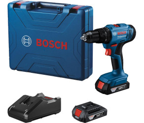 Cordless impact screwdriver-drill Bosch GSB 183-LI 18V 2x2A·h 21-56Nm 374-1815rpm case 12kg 06019K9100 - Фото