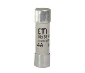 Запобіжник ETI CH 10x38 gR 4A 900V (50kA AC) (002625028) - Фото