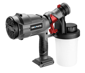 Фарборозпилювач акумуляторний GRAPHITE Energy+ 18В 700мл/хв бачок 900мл 145кг 58GE103 - Фото