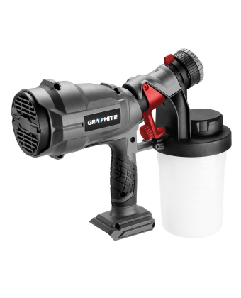Краскораспылитель аккумуляторный GRAPHITE Energy+ 18В 700мл/мин бачок 900мл 145кг 58GE103 - Фото