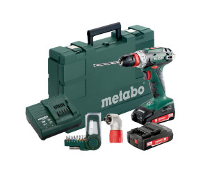 Шурупокрут-дриль акумуляторний Metabo BS 18 Quick 18В 2x2А·год 24·48Нм 0-450·0-1600об·хв 14кг 602217870 - Фото