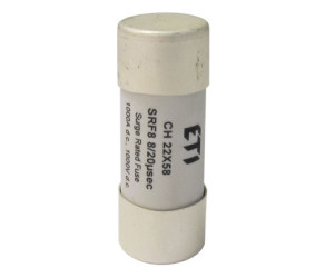 ETI Fuse CH 22x58 SRF3-II (for protection of surge arresters_8/20ms, 1000V DC) 002646015 - Фото