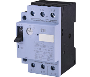 Автомат захисту двигуна ETI MSP0-4,0 (1,1-1,5 kW, 24-4A) (004646622) - Фото