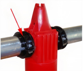 Затискачі Codaf Black – набір для 1 годівниці (індички) CDF015 - Фото