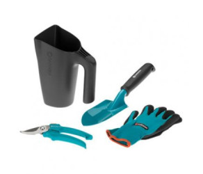 Комплект садових інструментів Classic Ergo (арт8950, 8754, 11511) з ковшем, GARDENA (08966-3000000) - Фото