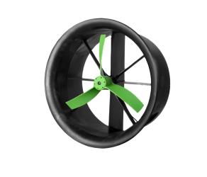 Вентилятор промисловий LMU-56-G Кромка припливу + SMV + турбхрестовина 560 Stienen (310650) - Фото