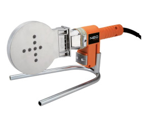 Паяльник для пластикових труб Neo Tools 1200Вт 260°C насадки до 110мм (не входять до комплектації) стійка кейс 21-002 - Фото
