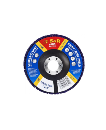 Circle nylon MEISTER 125x222 z46 purple (hard) cleaning S&R (136125333) - Фото