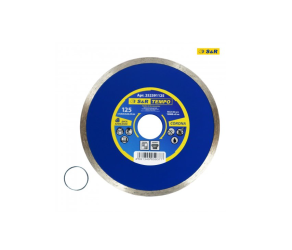 Диск алмазний Tempo 125 x 18 х 222 CORONA кераміка S&R (252391125) - Фото