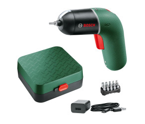 Викрутка акумуляторна Bosch IXO VI 36В1Х15А·год 45Нм 215об·хв 10 біт кейс 034кг 06039C7120 - Фото