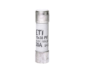 Запобіжник ETI CH 10x38 gR 20A 700V (50kA AC) (002625024) - Фото