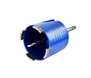 Коронка алмазна D72мм в зборі, SDS plus, мат-ли: залізобетон, бетон, цегла S&R (254001072) - Фото