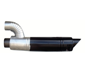 Настенный терминал дымоходный CT 130/210 HR, HR120 Winterwarm (IA8314) - Фото