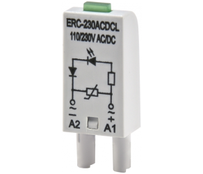 Додатковий модуль захисту/індикації ETI ERC-230ACDCL (Uc= 110230V AC/DC) (002473042) - Фото