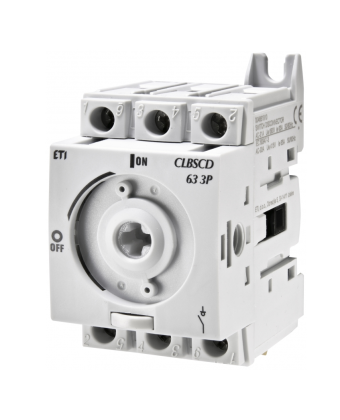 Load switch ETI CLBSCD 63 3P (without handle, 63A, 1-0) (004661910) - Фото