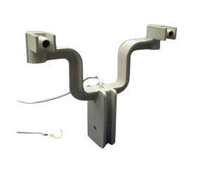 Adjustable bracket without rope, white Lubing (4338-04) - Фото