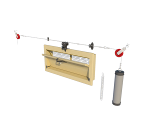 Приточний клапан TPI (3000-VFBG-C SET) - Фото