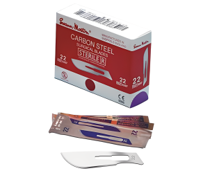 Скальпелі, для кастрації, 100 шт, MS Schippers (0203054) - Фото