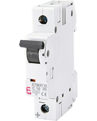 ETI Автоматический выключатель ETIMAT 10 DC 1p C 10A (6 kA) 002137714 - Фото