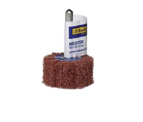 Головка шлiфувальна Meister 40х20х6 з100 з нетканого матерiалу S&R (235426100) - Фото