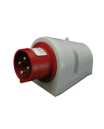 Wall power plug ETI EP-3243 IP44 (32A, 400V, 3P+PE) (004482062) - Фото