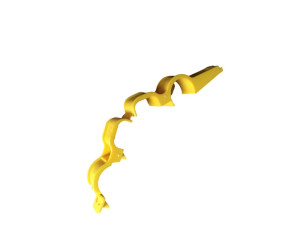 Conduit hanger d=267 - 22x22 / 3/4 yellow Lubing (4327-00) - Фото