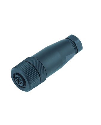 Розєм 4-контакт M12 гніздовий для OPN-CO2-E2 CO2-E-CONN-4P HOTRACO (HI35600033) - Фото