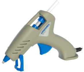 Пистолет клеевой Dremel 910 стержни 7мм 165° 014кг F0130910JC - Фото