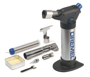 Паяльник газовий Dremel Versaflame 2200 1200°C паливо 42мл пєзо 4 насадки F0132200JC - Фото