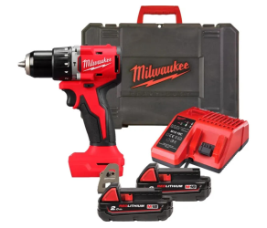 Шурупокрут-дриль акумуляторний Milwaukee BLPDRC-202C 18В хв ЗП M12-18C кейс 15кг (VAD4933492822) - Фото