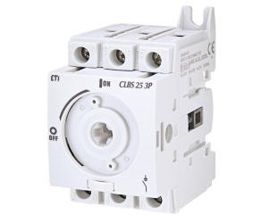 Вимикач навантаження ETI CLBS 25 3P (без рукоятки, 25A, 1-0) (004661401) - Фото