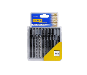 Набір пиляльних полотен для лобзику Meister уп10шт, S&R (110001010) - Фото