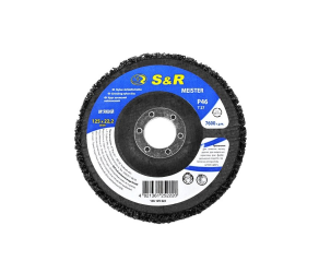 Круг нейлоновий MEISTER 125x222 з46 чорний (мякий) зачисний S&R (136125222) - Фото